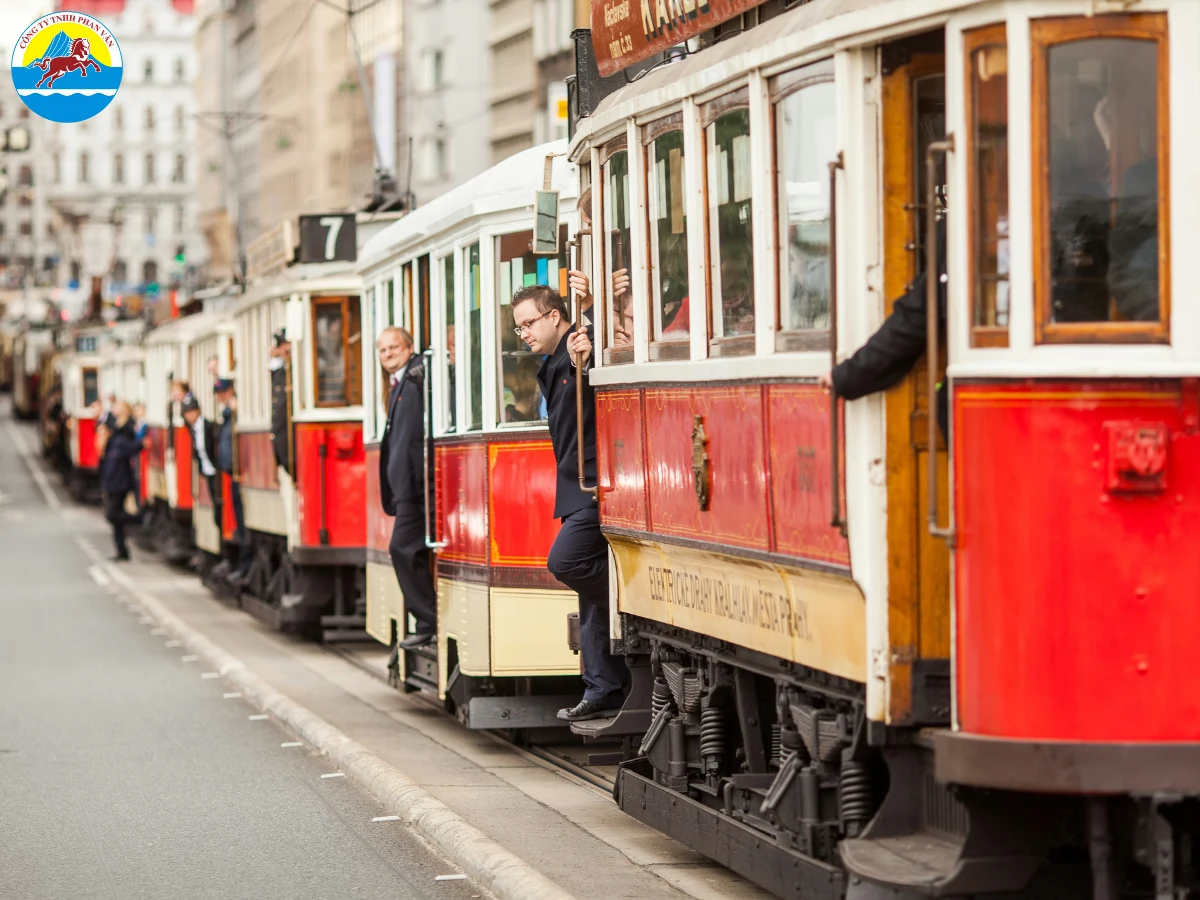 Hệ thống giao thông công cộng tại Praha khá tiện lợi