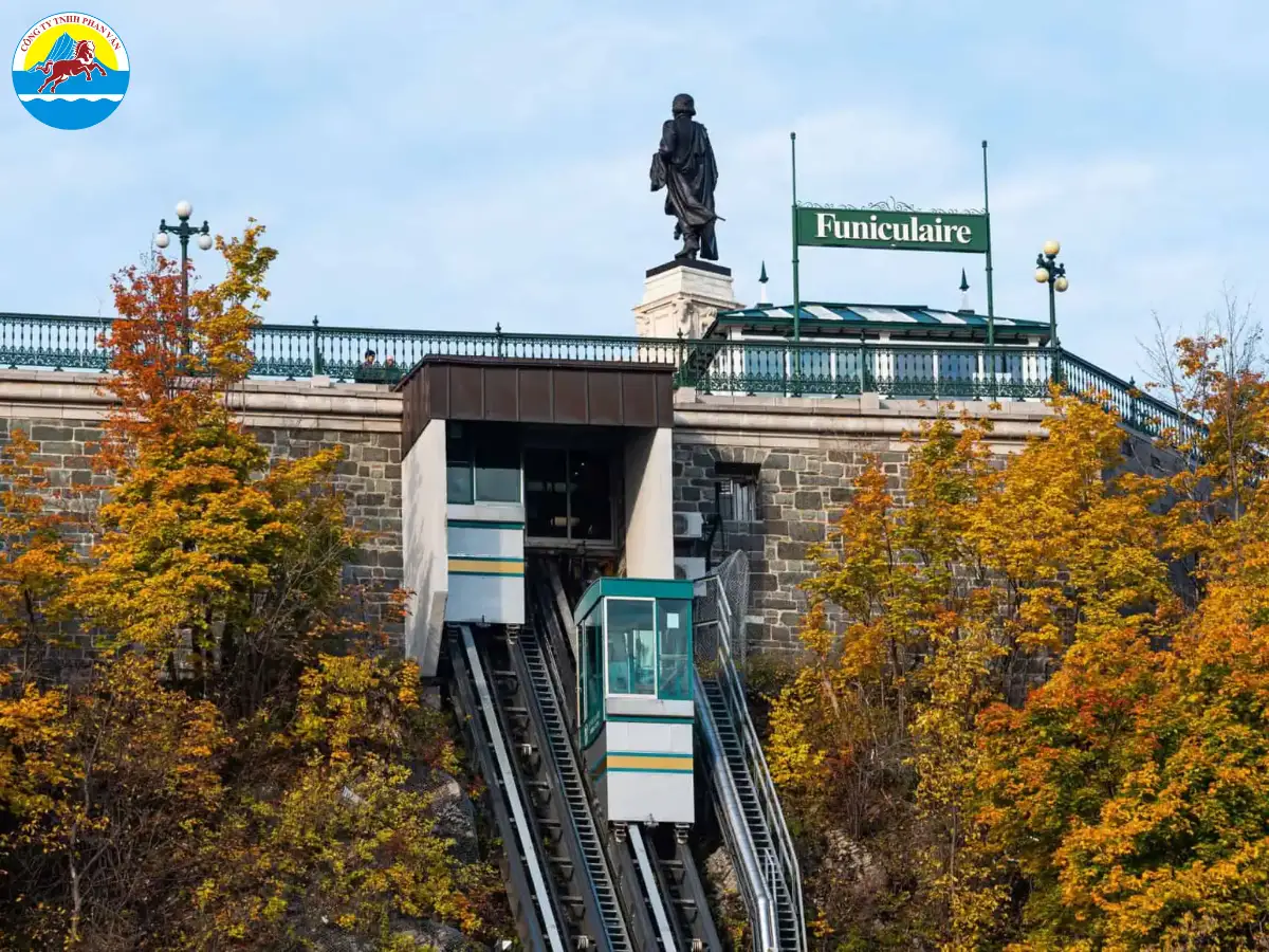 Cáp treo Funiculaire du Vieux-Québec