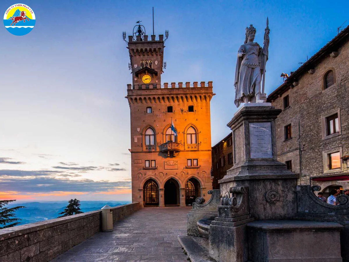 San Marino có khí hậu Địa Trung Hải