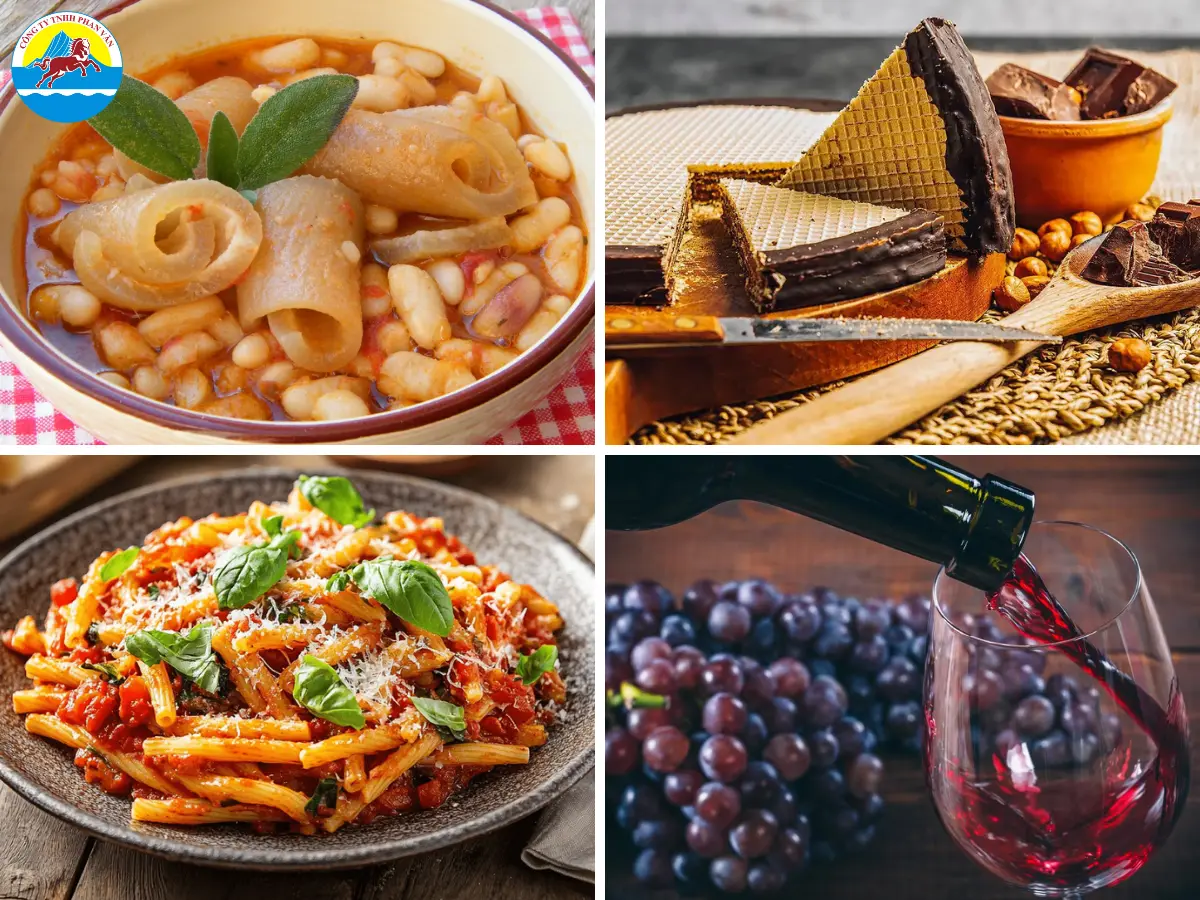 Ẩm thực San Marino chịu ảnh hưởng khá nhiều từ ẩm thực Ý