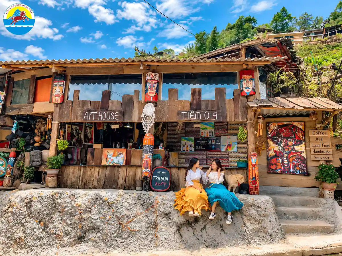 Bản Cát Cát tháng 10