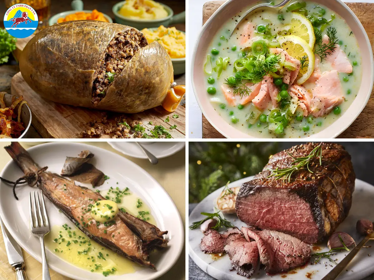 Ẩm thực Scotland có nét rất thực tế