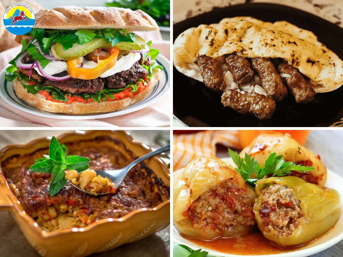 Ẩm thực Serbia nổi tiếng với sự kết hợp hài hòa