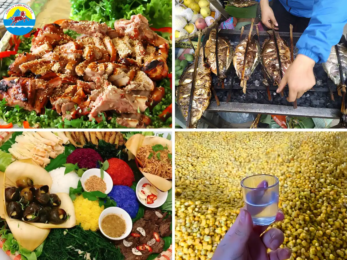 Các món ăn hấp dẫn tại Tam Đường
