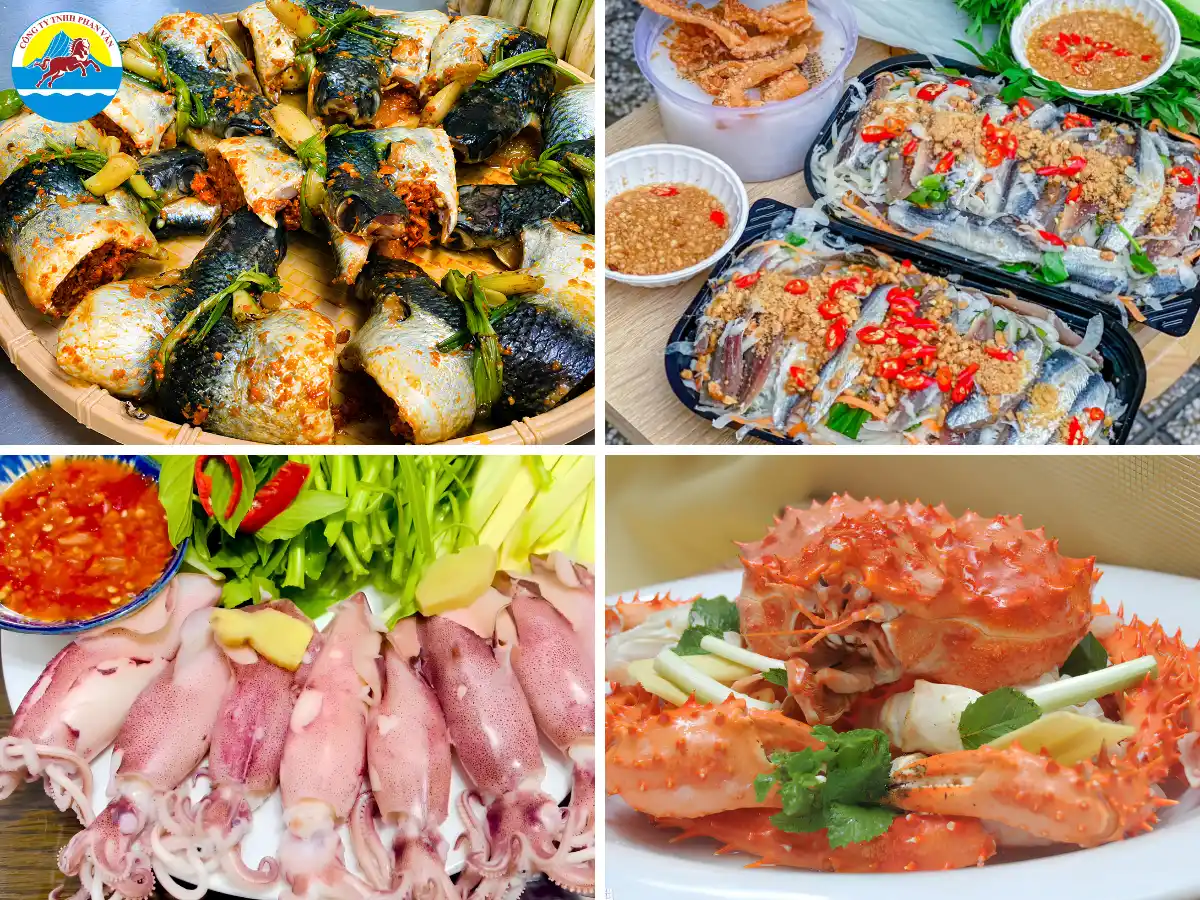 Các món ăn hấp dẫn tại Tam Thanh
