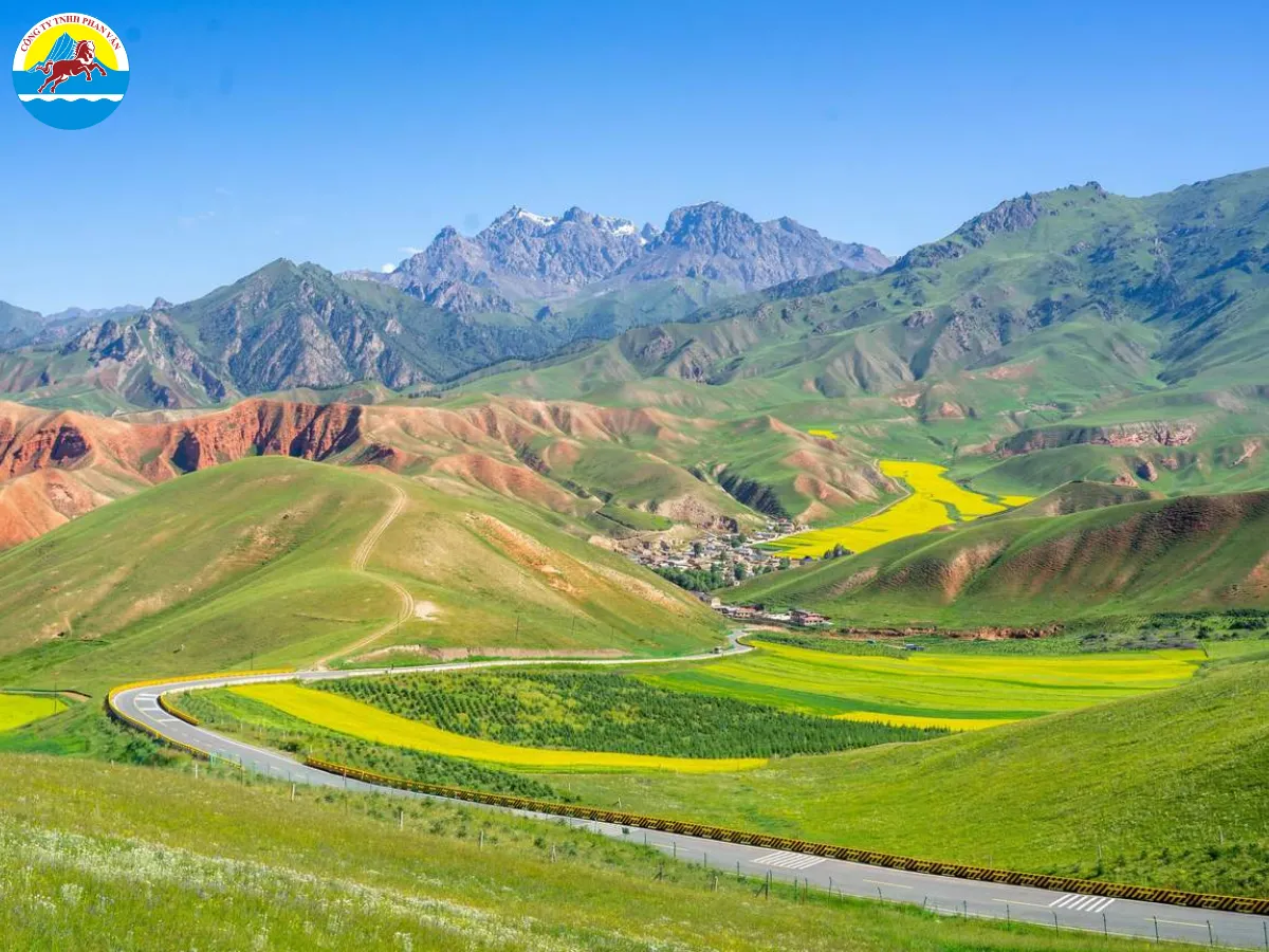 Dãy núi Qilian và Núi Trác Nhi