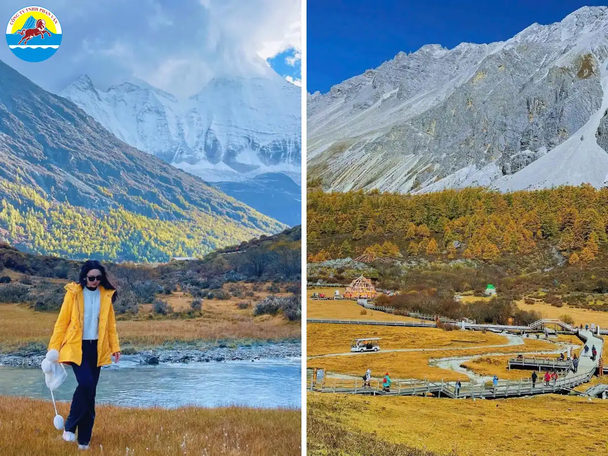 Dao Thành – Á Đinh, “vùng đất tinh khôi” với núi tuyết, hồ xanh và đồng cỏ rộng