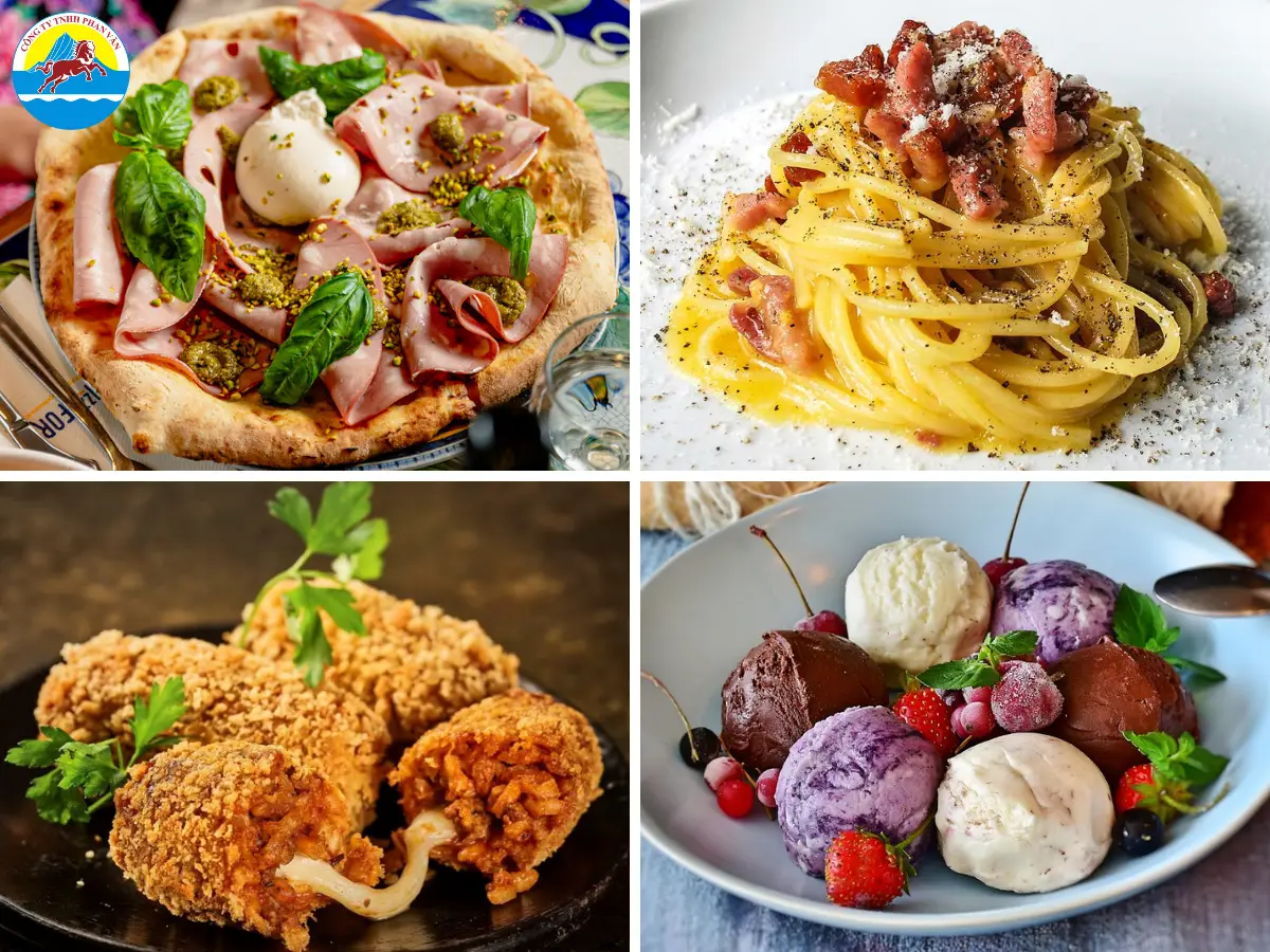 Tinh hoa ẩm thực Rome và Ý