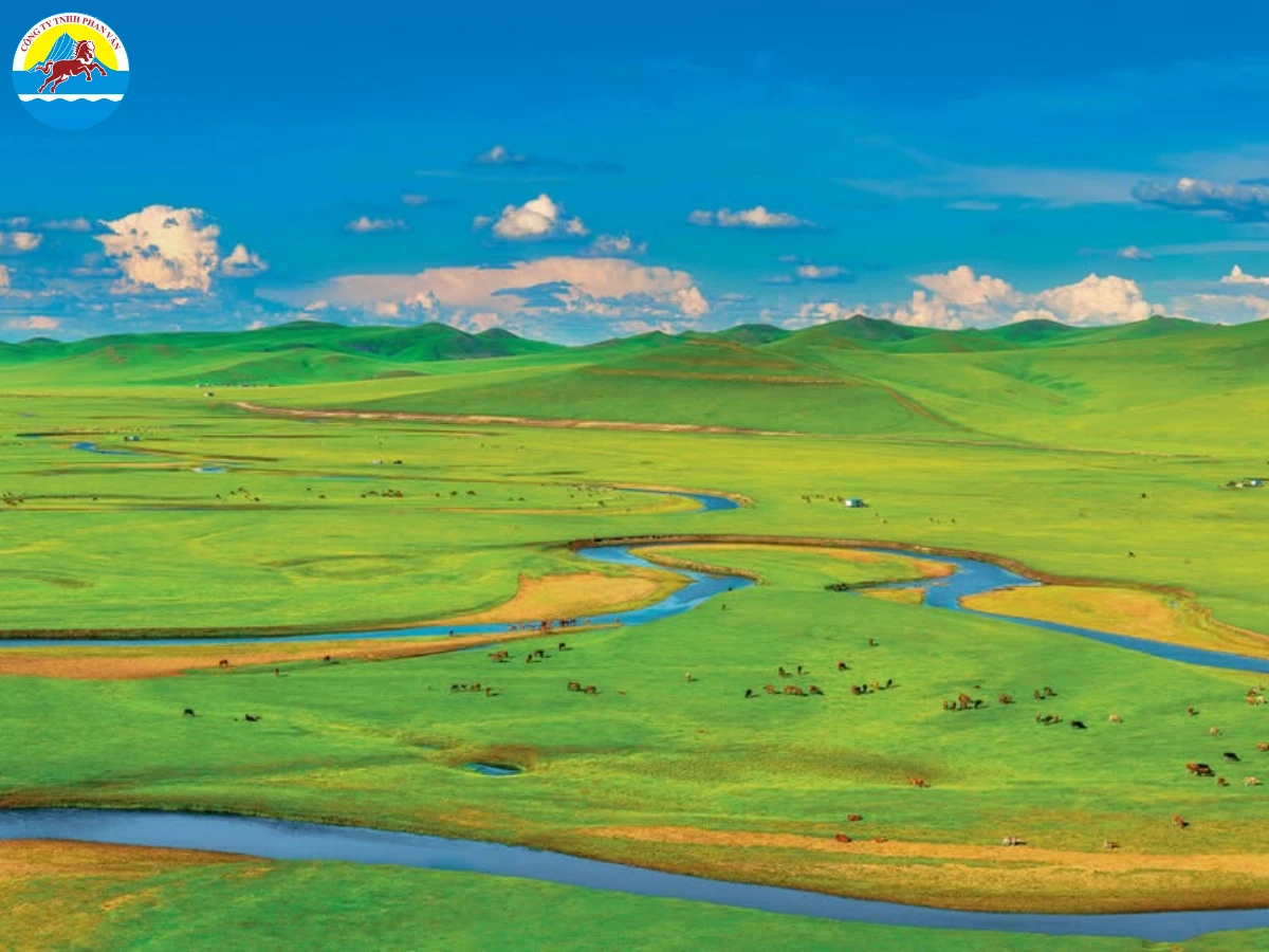 Nội Mông tuyệt đẹp vào mùa hè