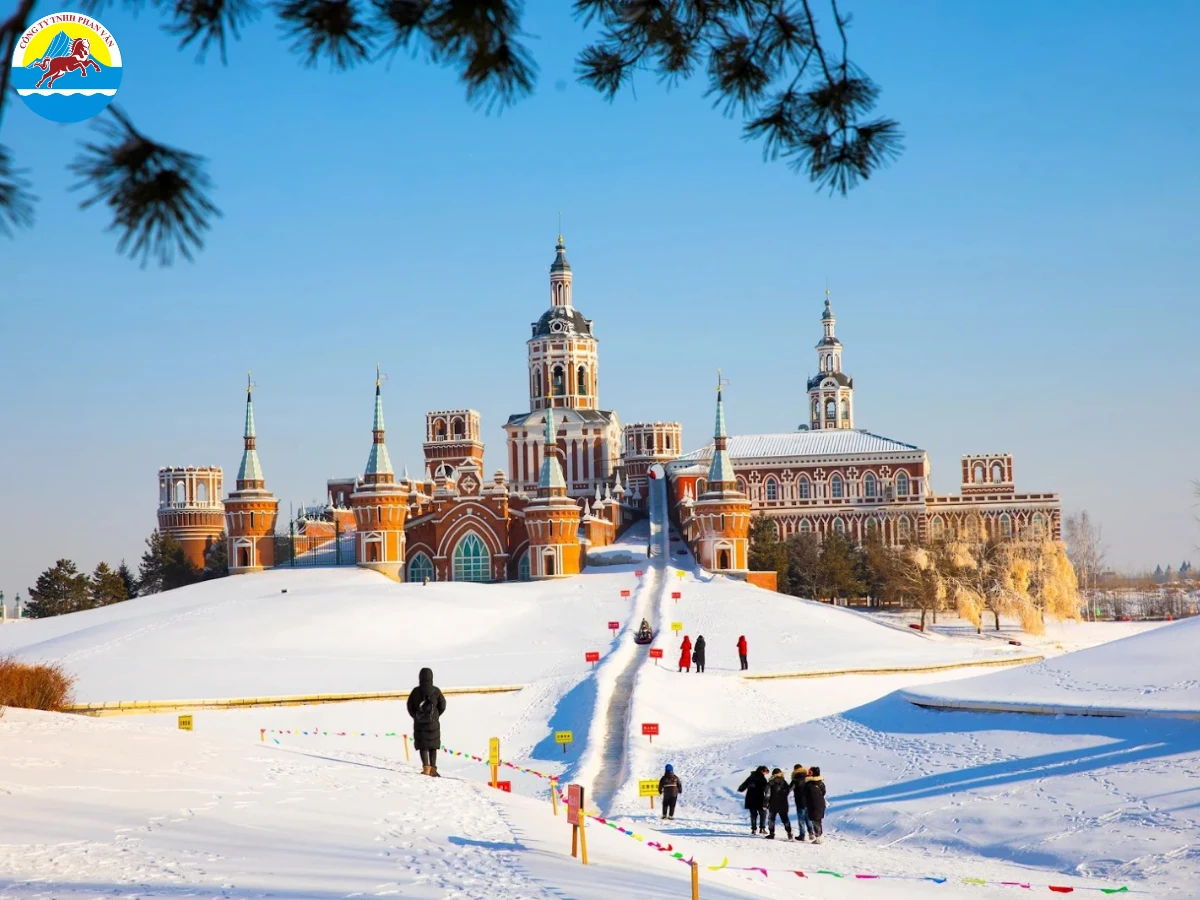 Cáp Nhĩ Tân được mệnh danh là "Thành phố Băng" của Trung Quốc