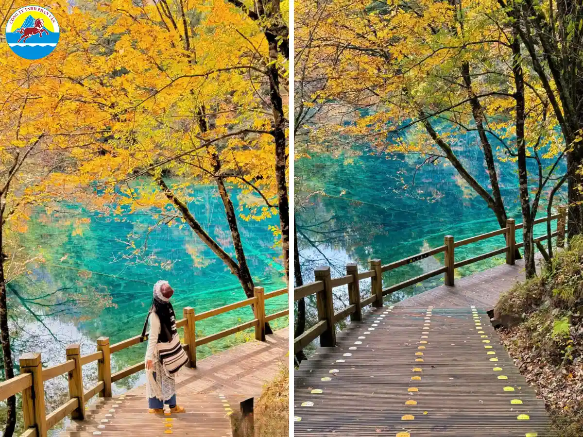 Cửu Trại Câu là một thung lũng được biết đến với hệ thống hồ đa sắc