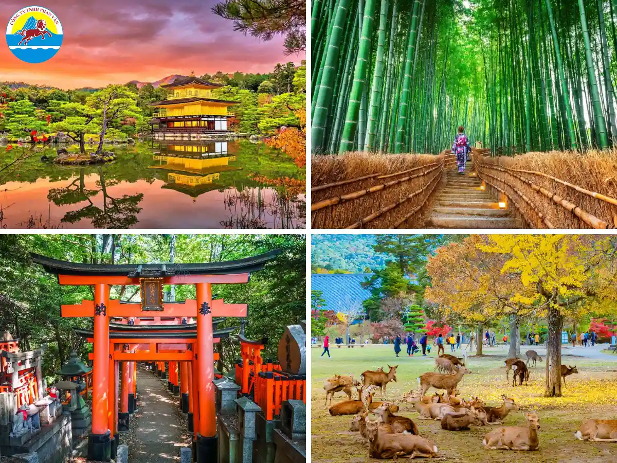 Cố đô Kyoto và vùng Kansai