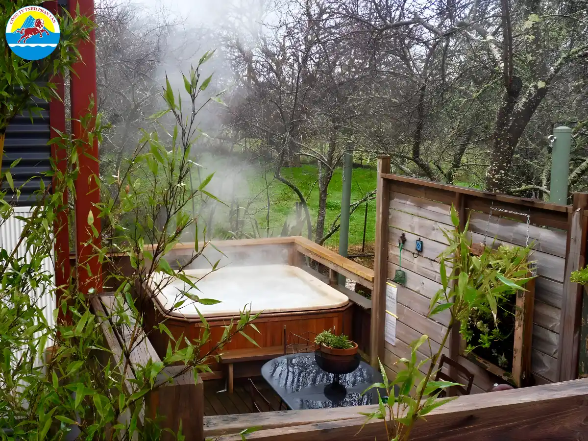 Spa cabin tại Daylesford