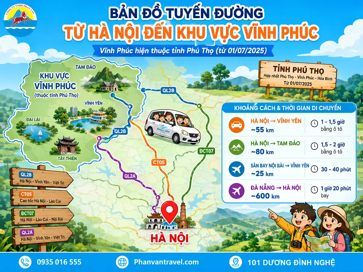du lịch Vĩnh Phúc