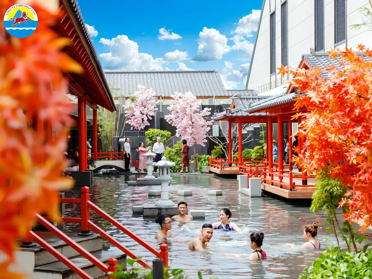 Khu Onsen của Mikazuki là lý do nhiều du khách chọn ở lại lâu hơn