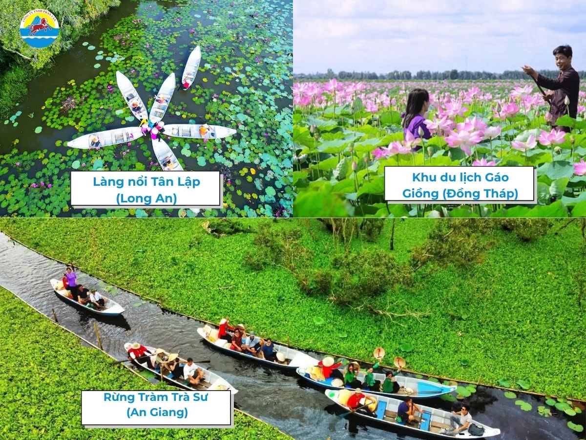 Gợi ý điểm đến ở Đồng bằng sông Cửu Long