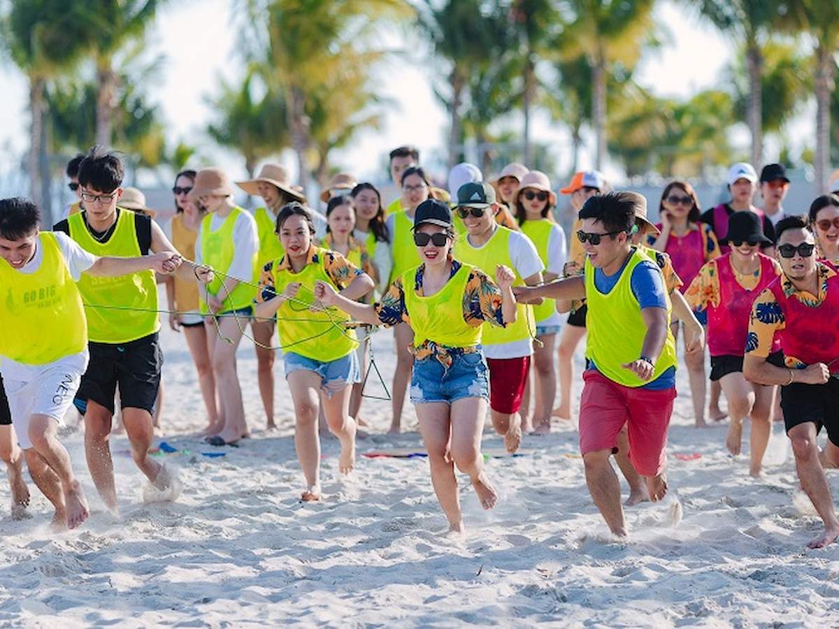 Gợi ý trò chơi team building tại Vũng Tàu