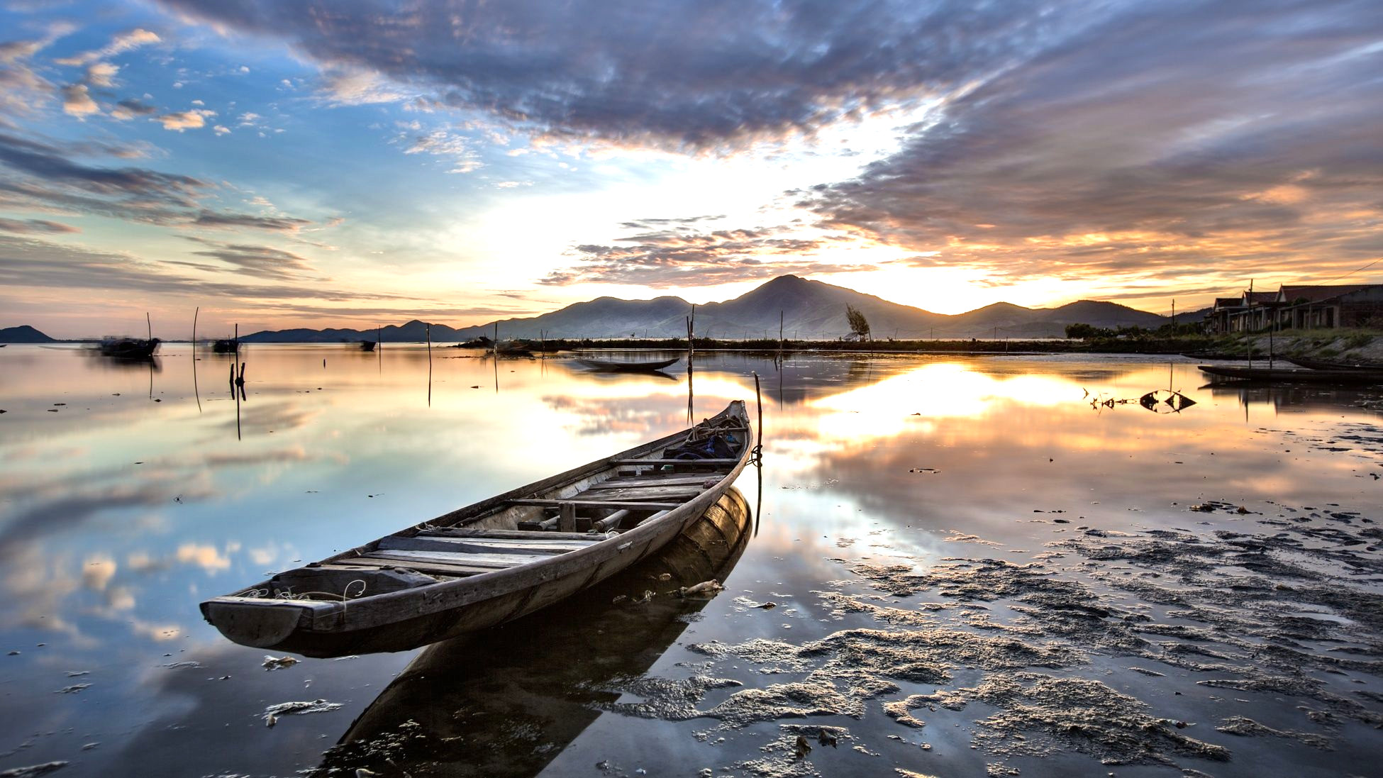 Ngắm nhìn một góc tại Phá Tam Giang