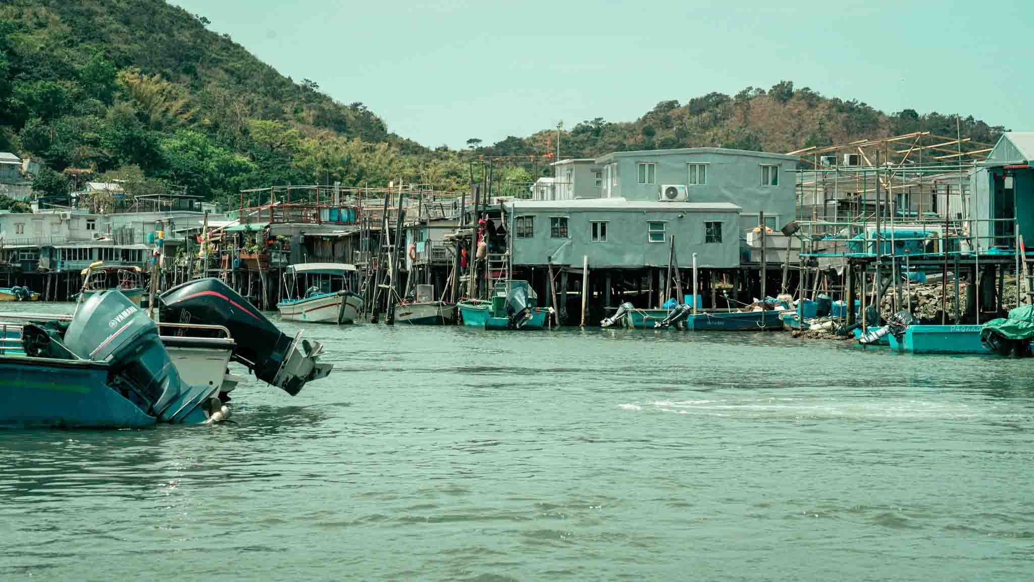Làng Chài Tai O trên đảo Lạn Đầu