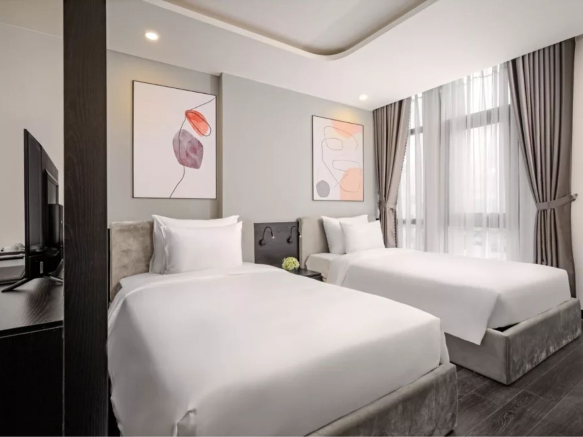 Thiết kế phòng tối giản, hiện đại