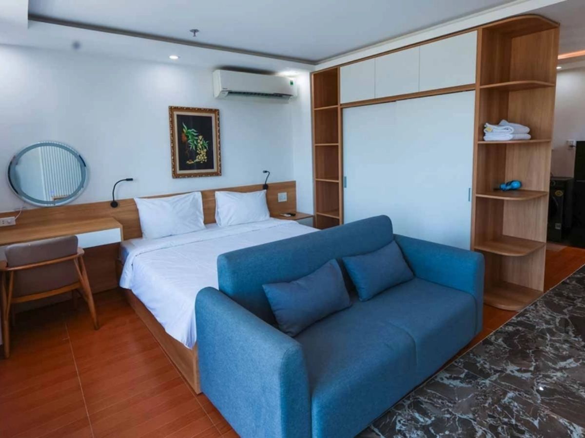 Phòng nghỉ ấm cúng, gần biển Mỹ Khê