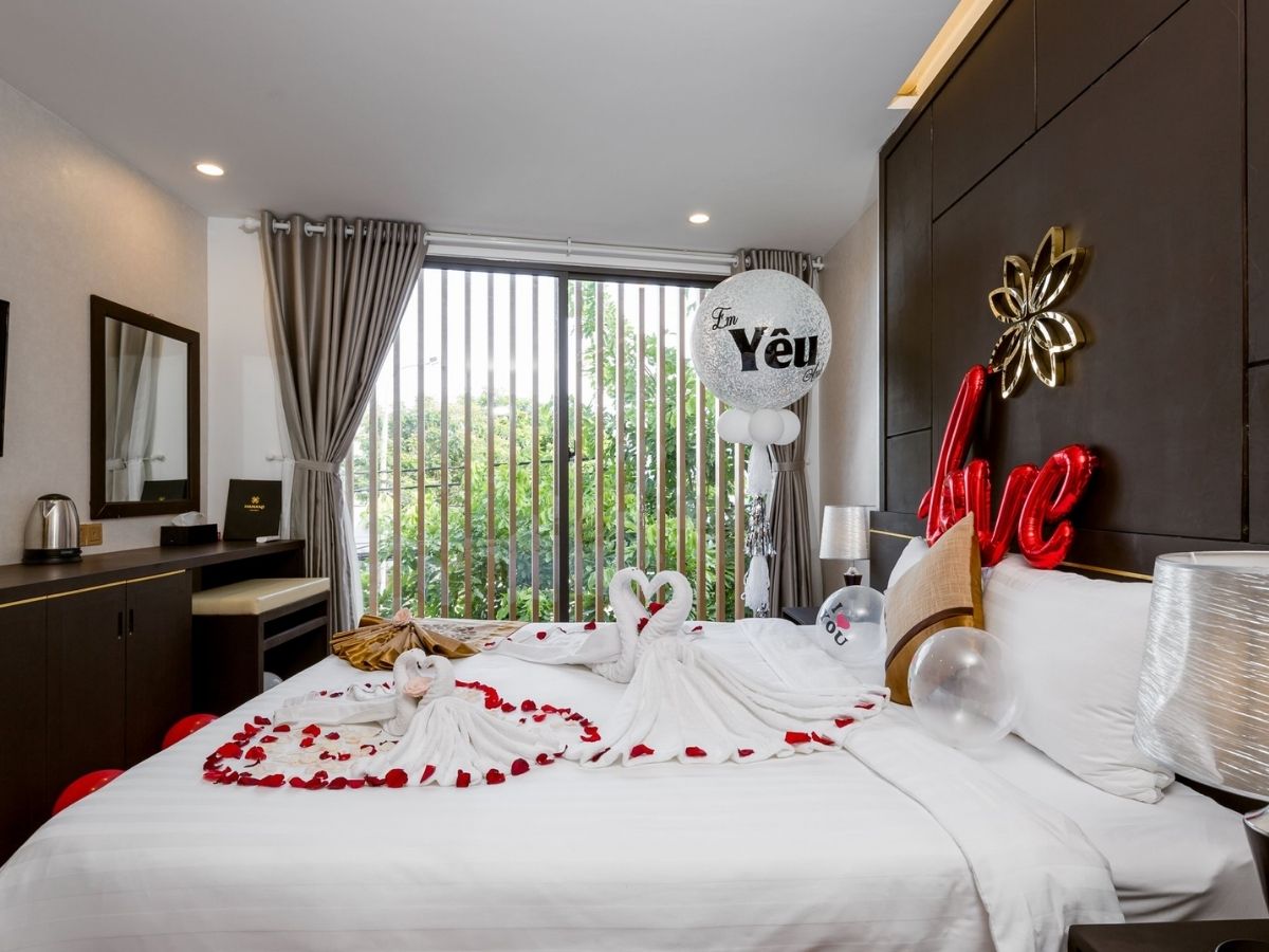 Khách sạn kết hợp phong cách hiện đại với sự gần gũi