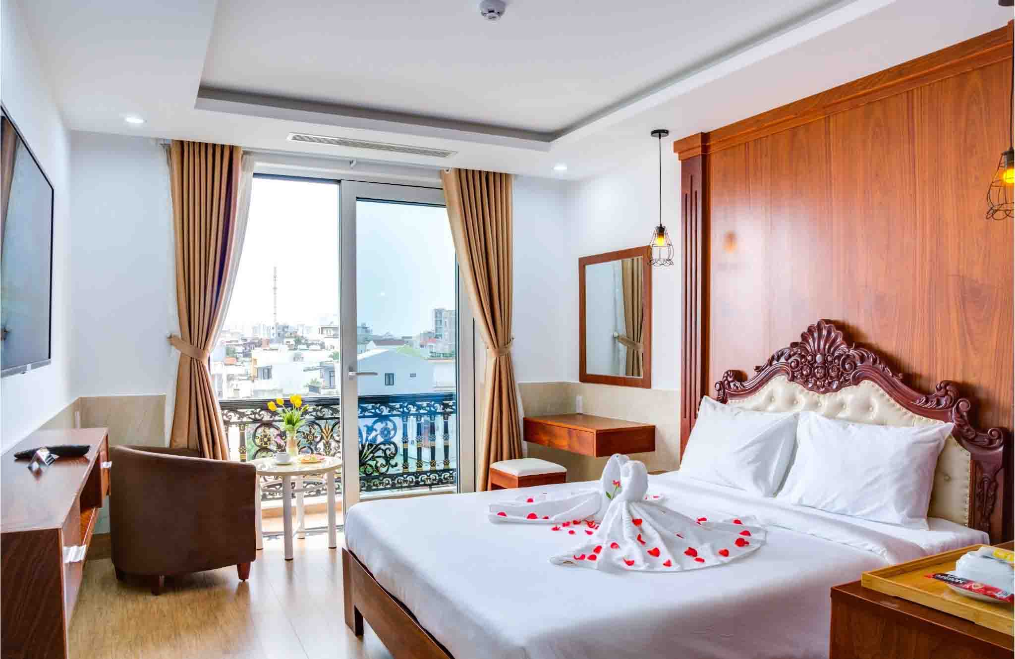 Phòng tiện nghi đầy đủ tại khách sạn Phan Văn 2