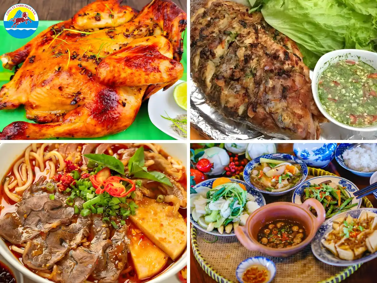 Các món hấp dẫn tại Bạch Mã