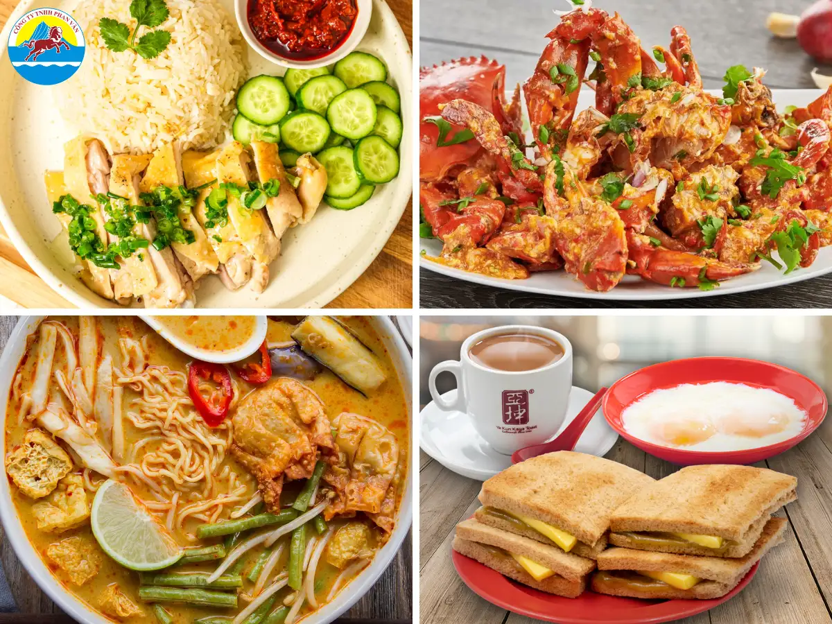 Các món ăn sau đây là biểu tượng ẩm thực Singapore, góp phần tạo nên trải nghiệm ẩm thực đặc sắc