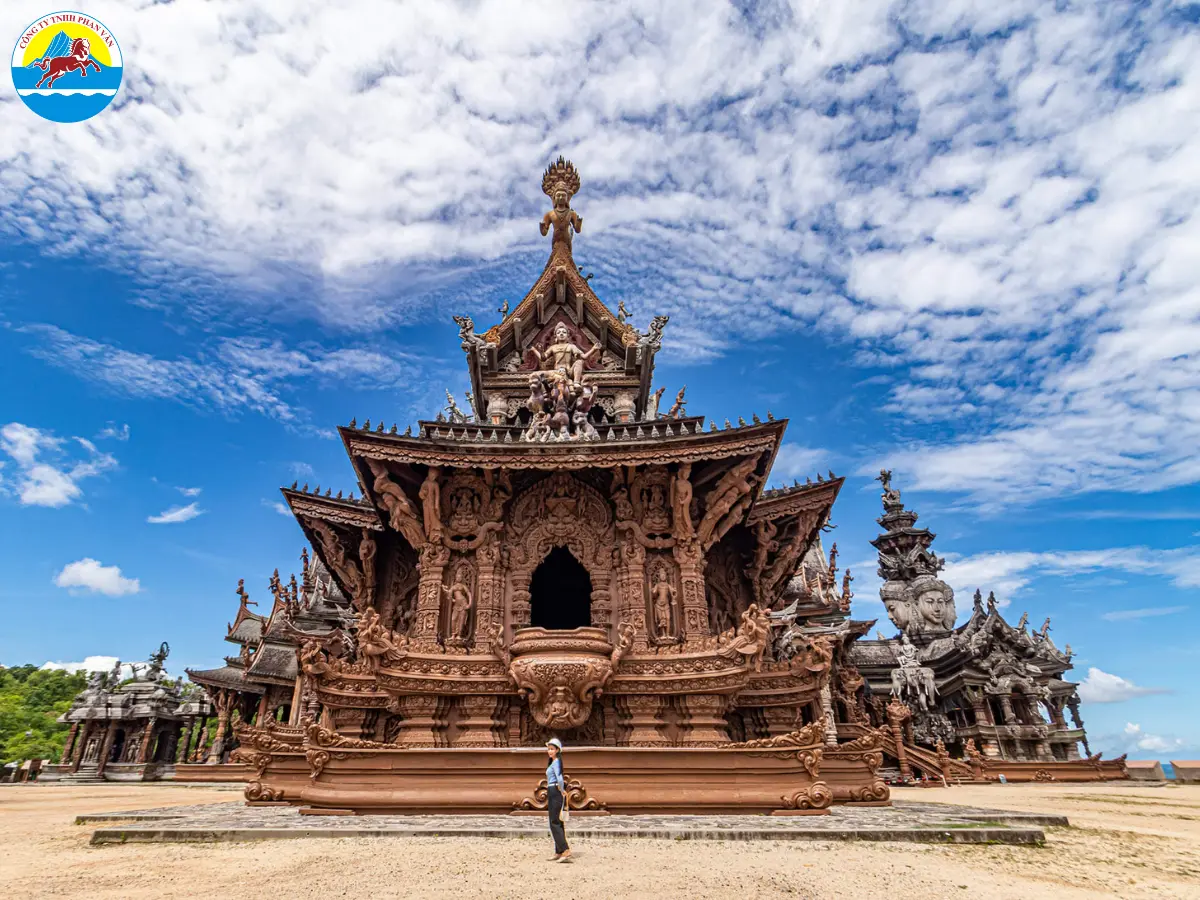 Tham quan Chùa Sanctuary of Truth