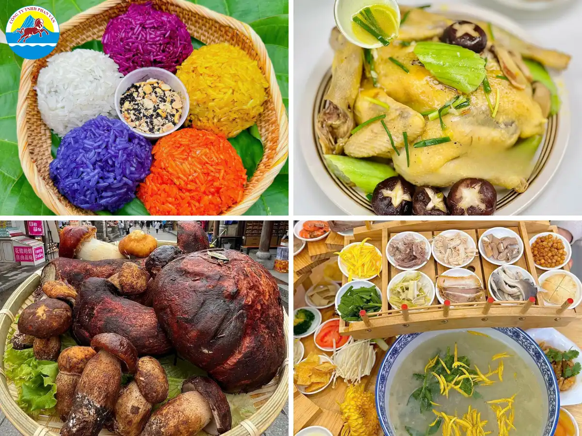Các món ăn Bình Biên ít dầu mỡ, không quá cay