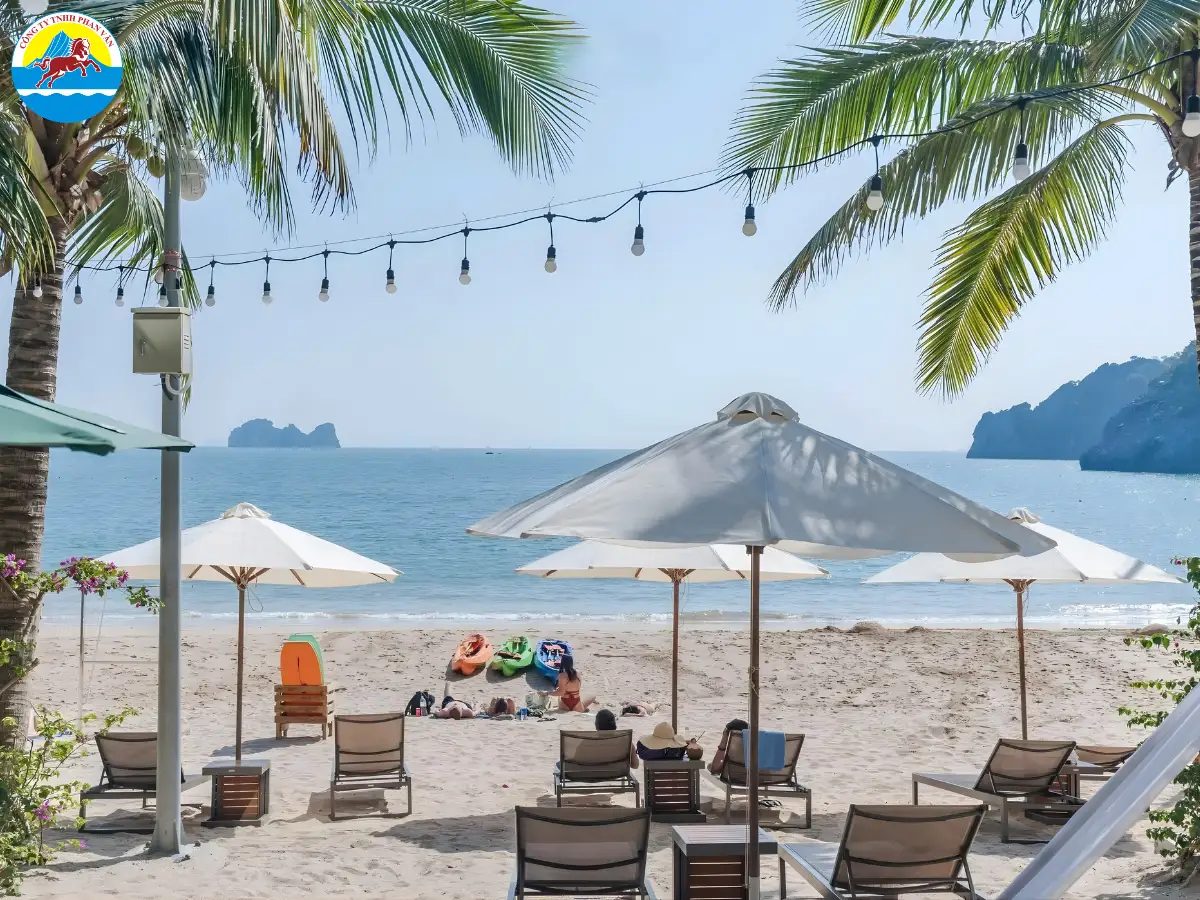 Tắm biển tại Cát Cò 1