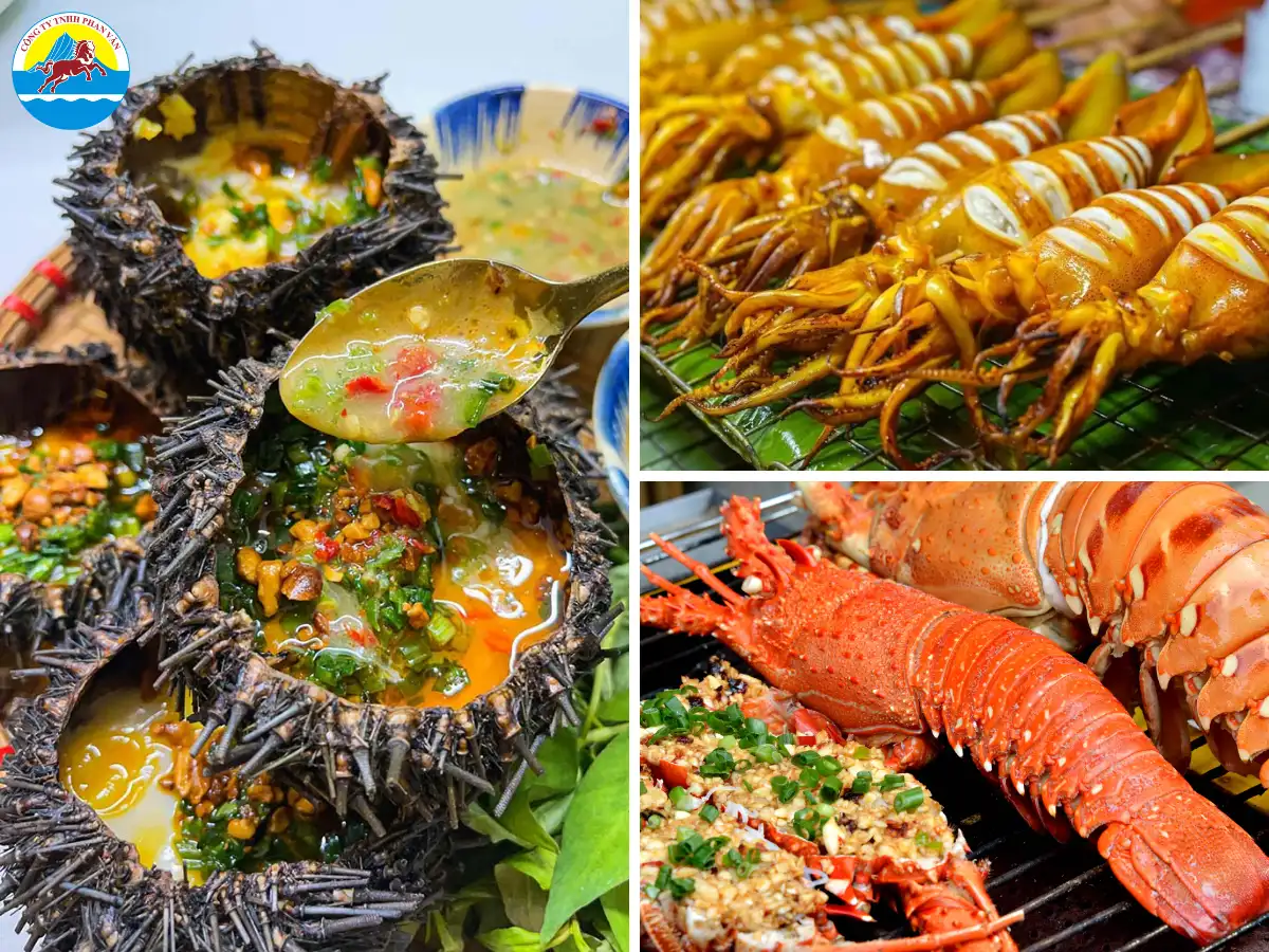 Thưởng thức hải sản tươi sống tại Hòn Ngang