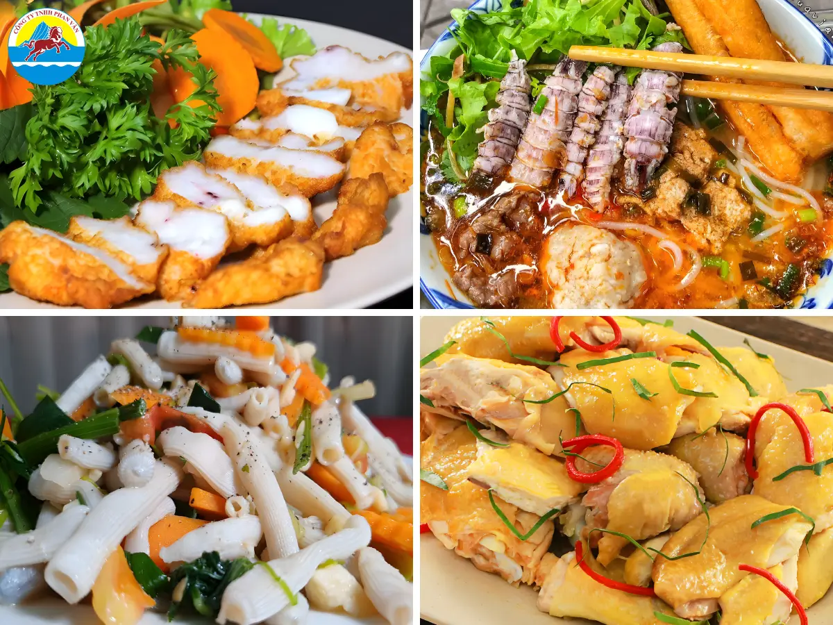 Các món ngon tại Hạ Long