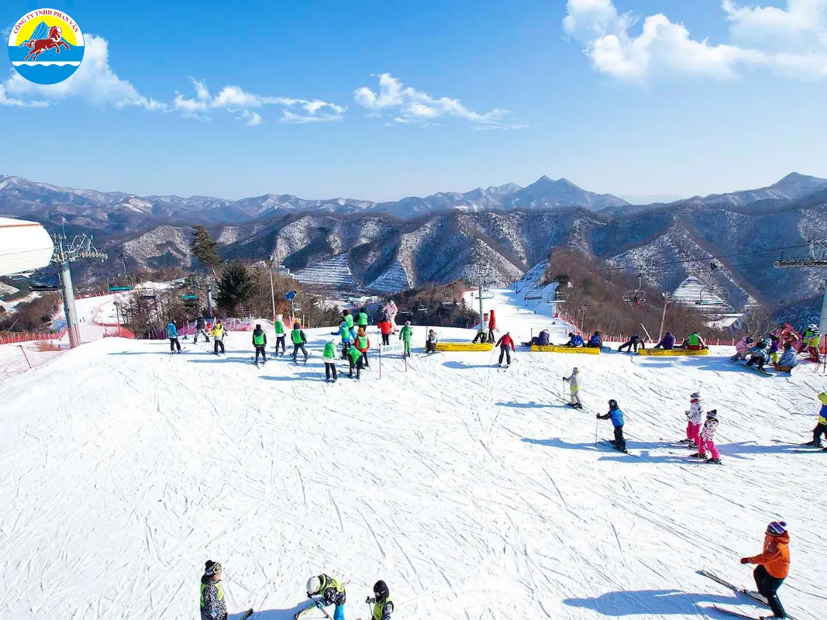 Trượt tuyết tại Elysian Gangchon