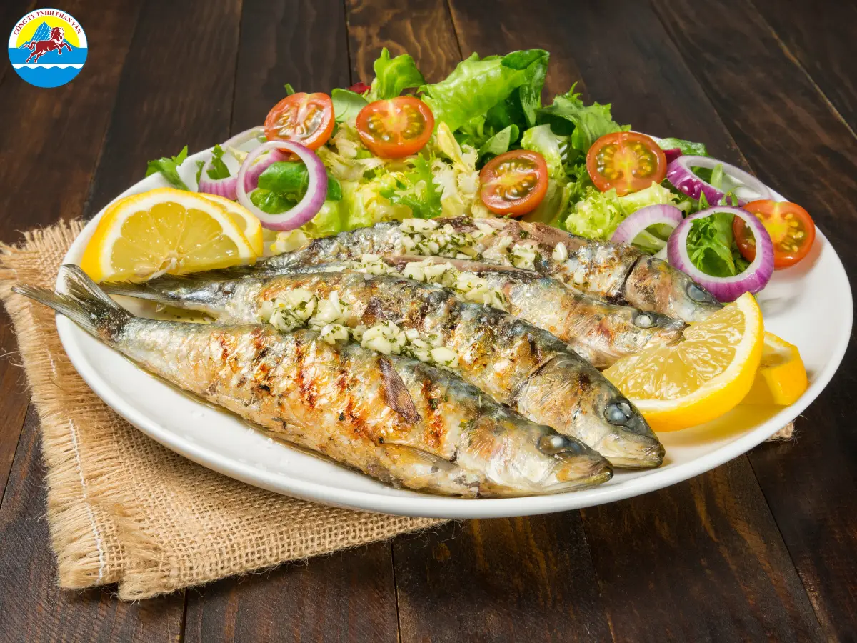 Cá mòi gizzard nướng (Jeoneo)