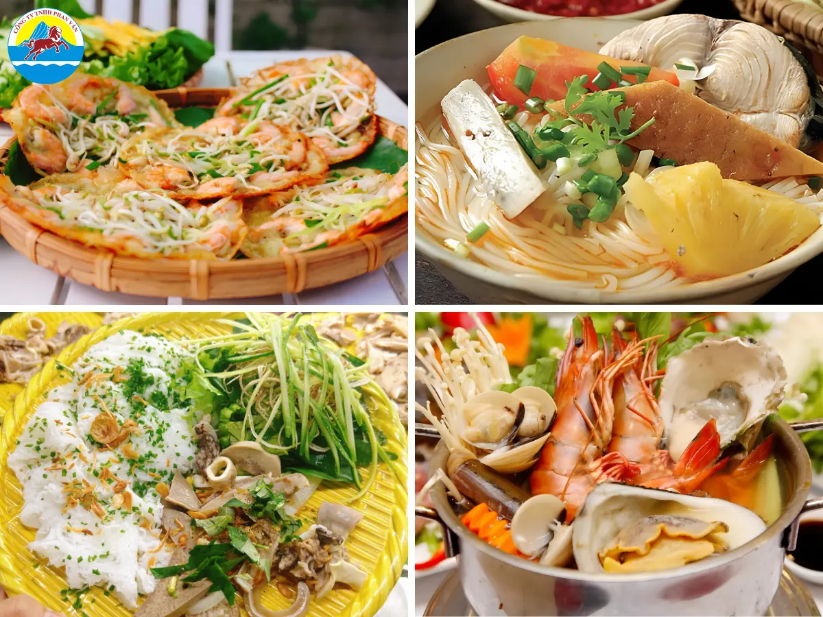 Ẩm thực xứ Nẫu luôn thu hút du khách