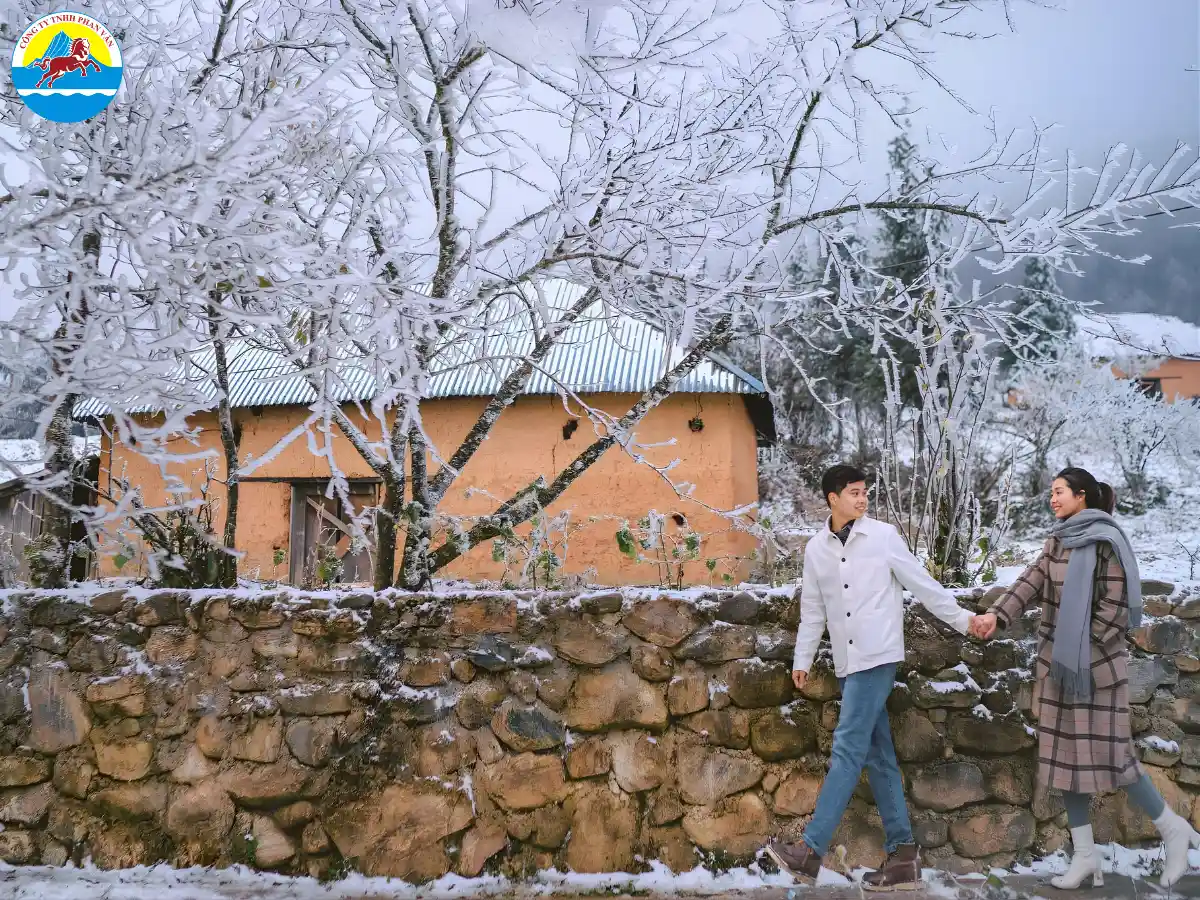 Bản Cát Cát mùa đông