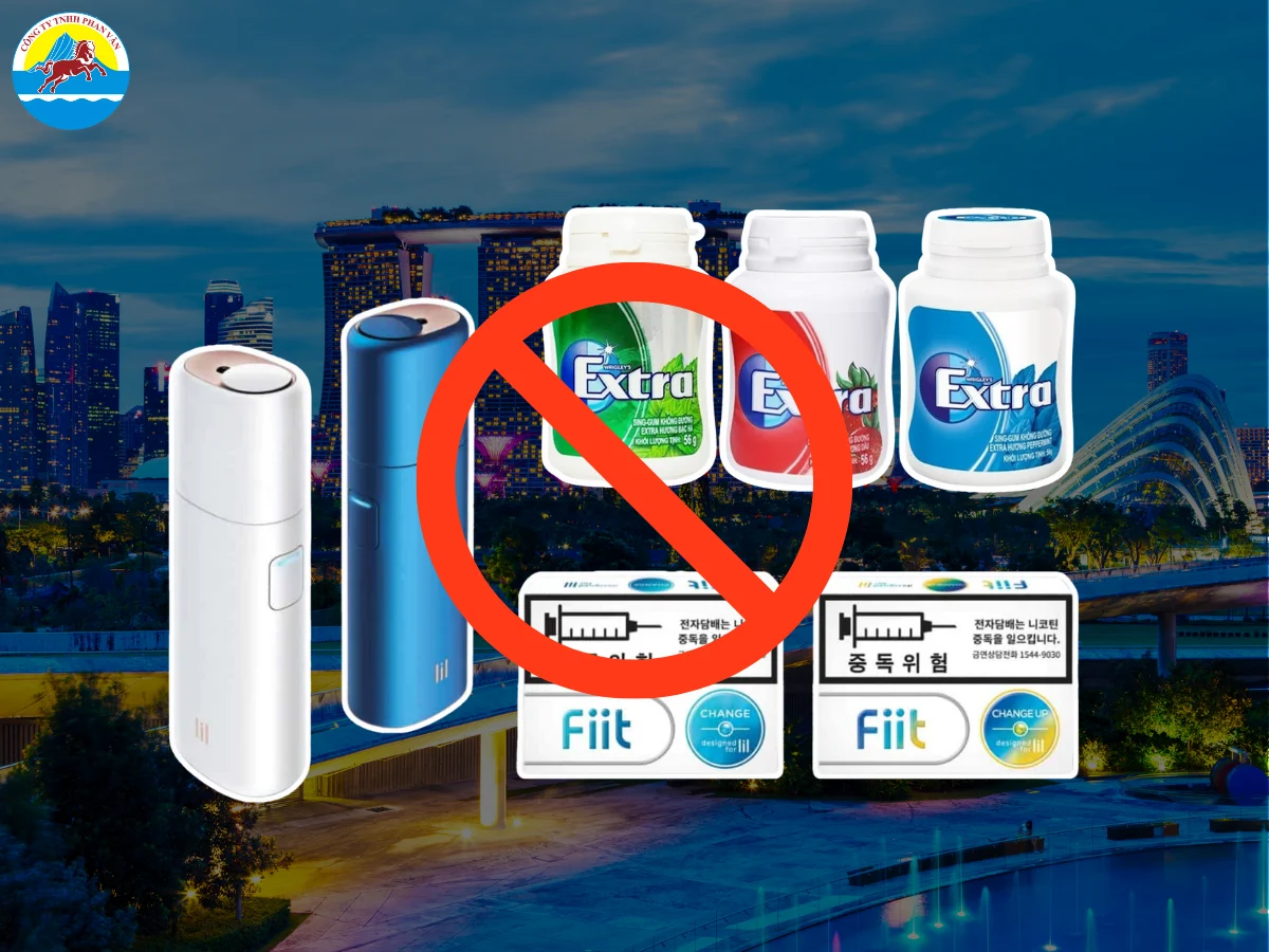 Hàng cấm tuyệt đối ở Singapore