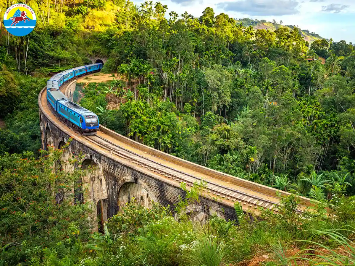 Tàu hỏa là phương tiện phù hợp nhất cho các hành trình dài và xuyên rừng