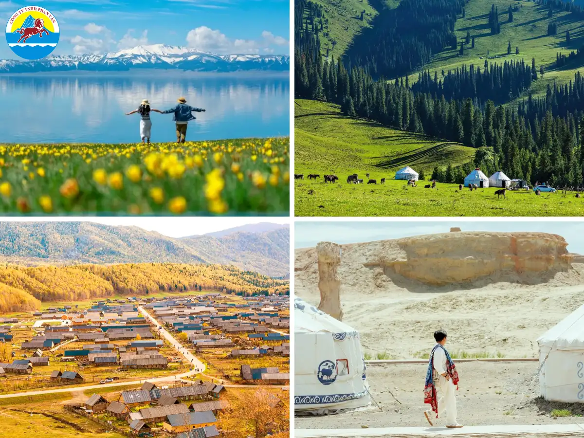 Bắc Tân Cương được xem là vùng đất quyến rũ nhất