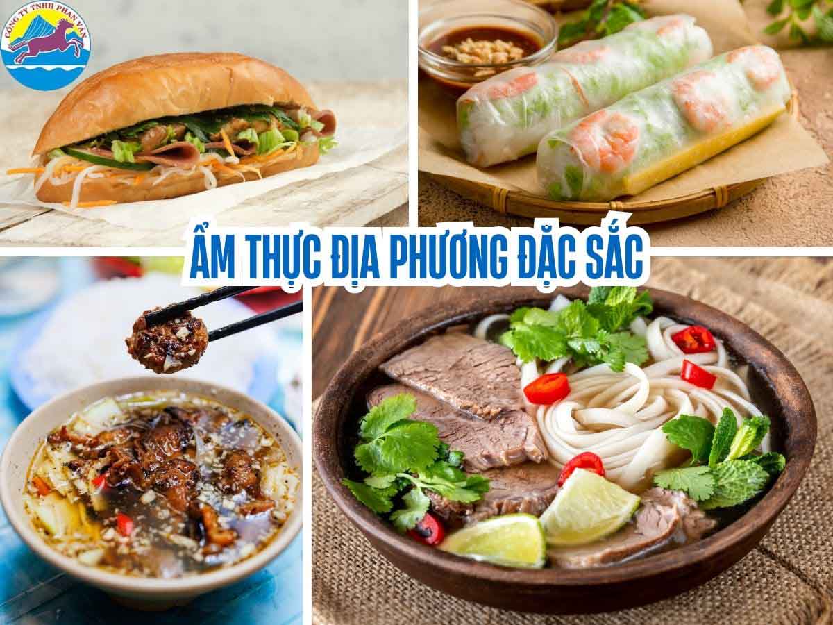 Ẩm thực địa phương đặc sắc
