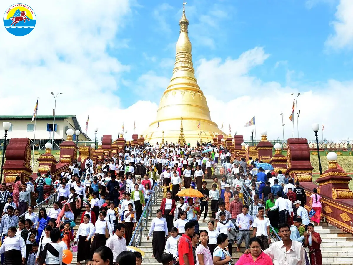 Myanmar là đất nước tôn thờ Phật giáo