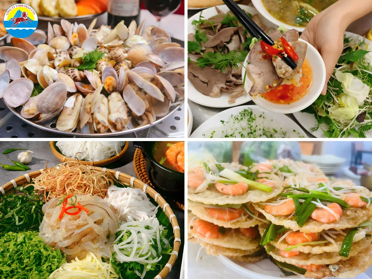 Ẩm thực ở làng chài Nhơn Lý