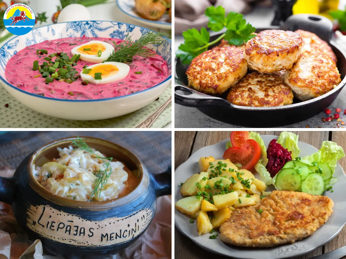 Ẩm thực ở đây mộc mạc, chân thật