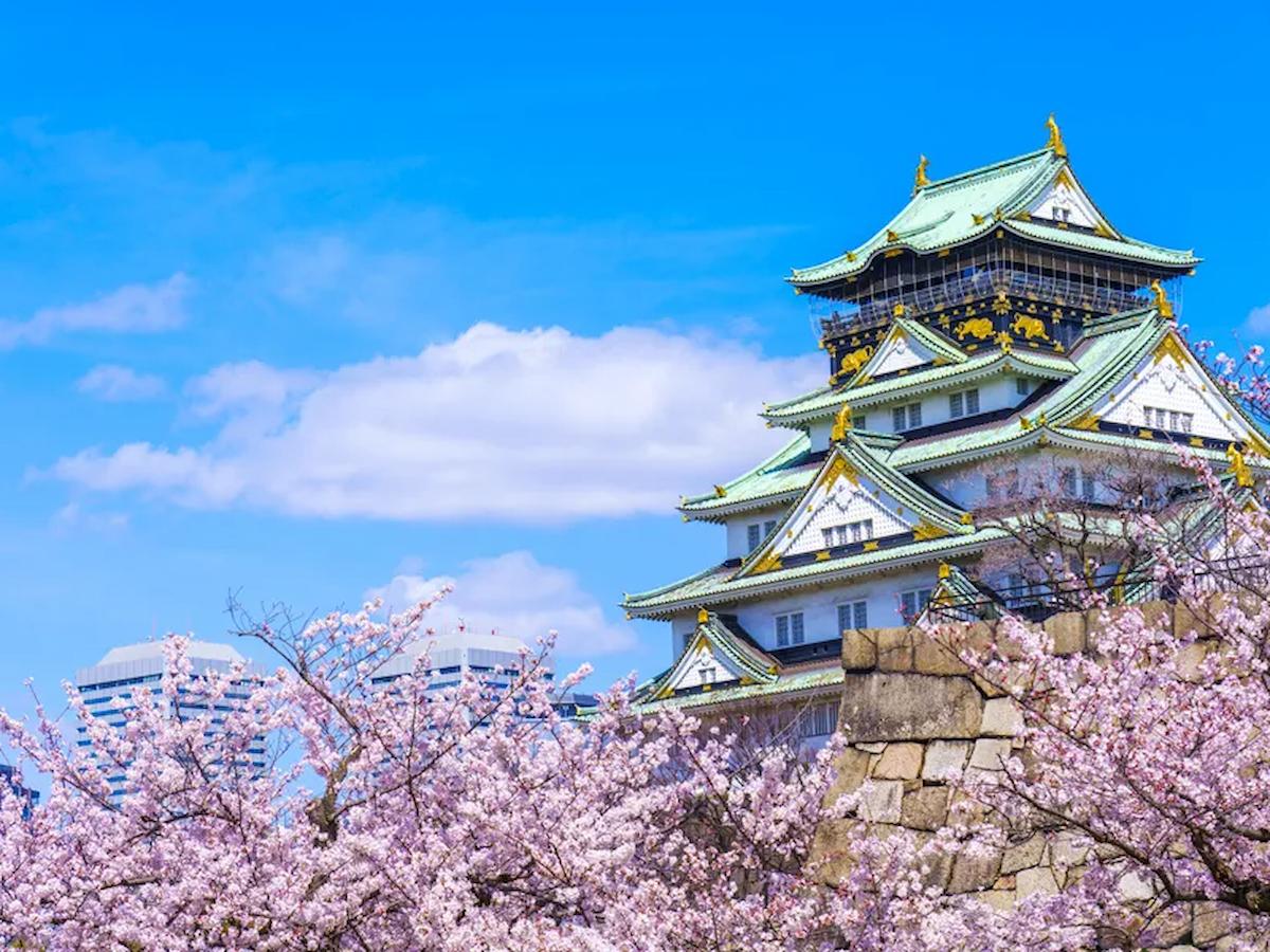 lâu đài osaka nhật bản