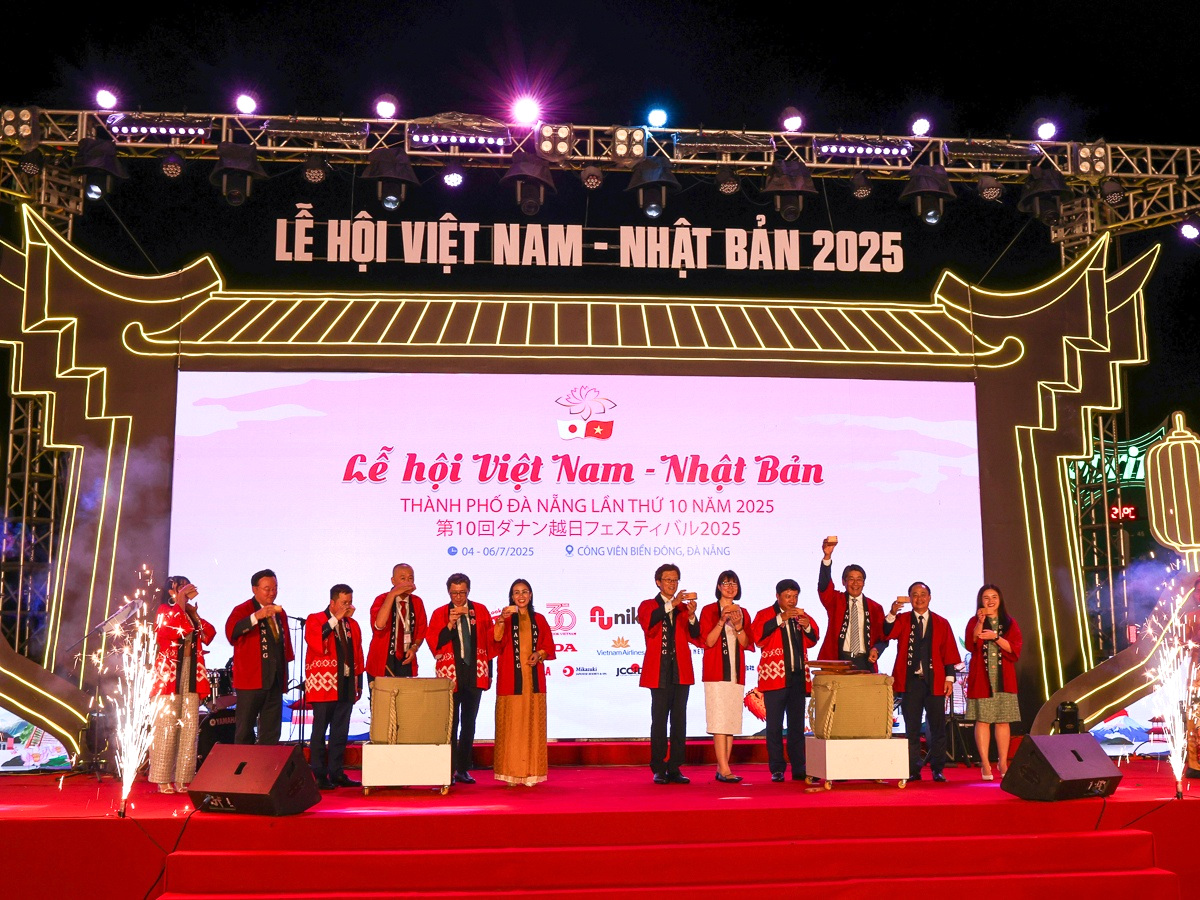 Lễ hội Việt Nam - Nhật Bản Đà Nẵng 2025 thúc đẩy hoạt động giao lưu văn hóa đặc sắc
