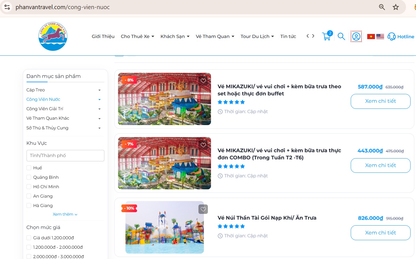 Phan Văn có nhiều chương trình khuyến mãi dành tặng khách hàng