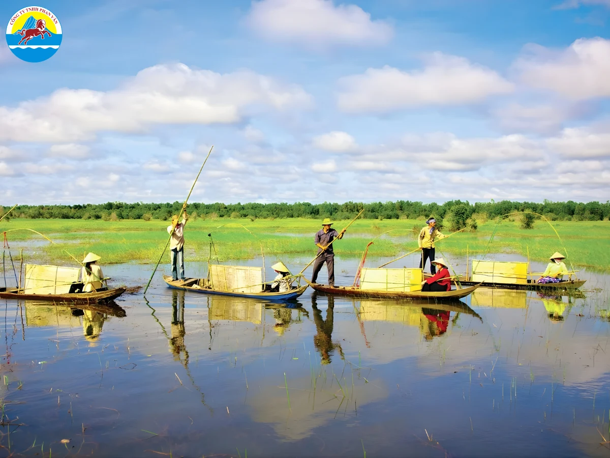 mùa nước nổi An Giang