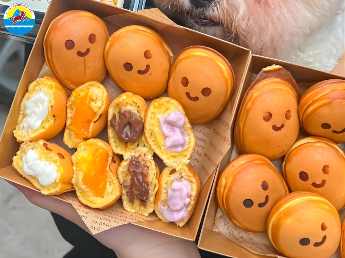 Bánh trứng hình thoi Tong Heng